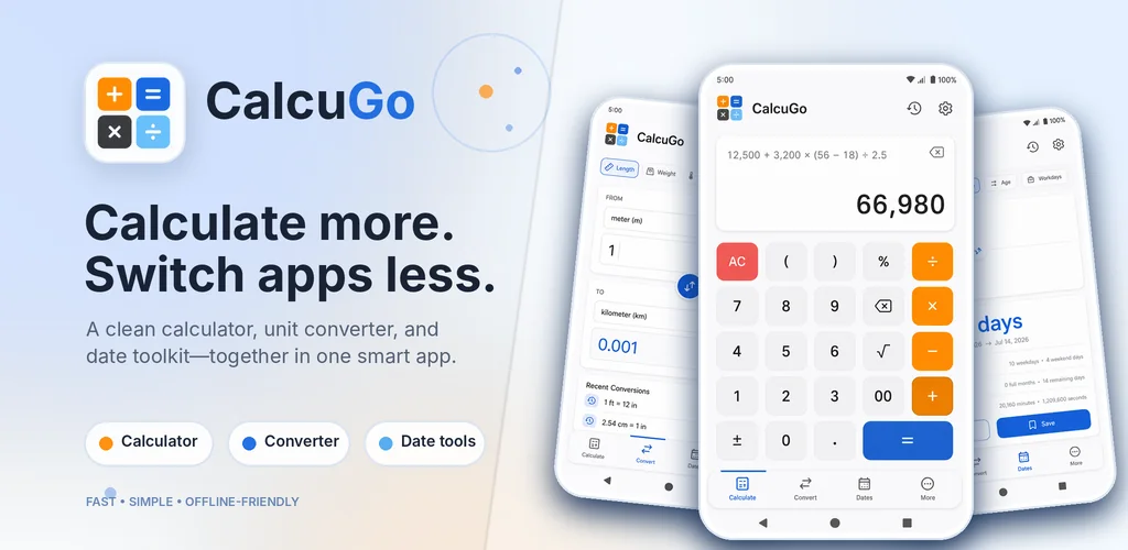 CalcuGo project preview