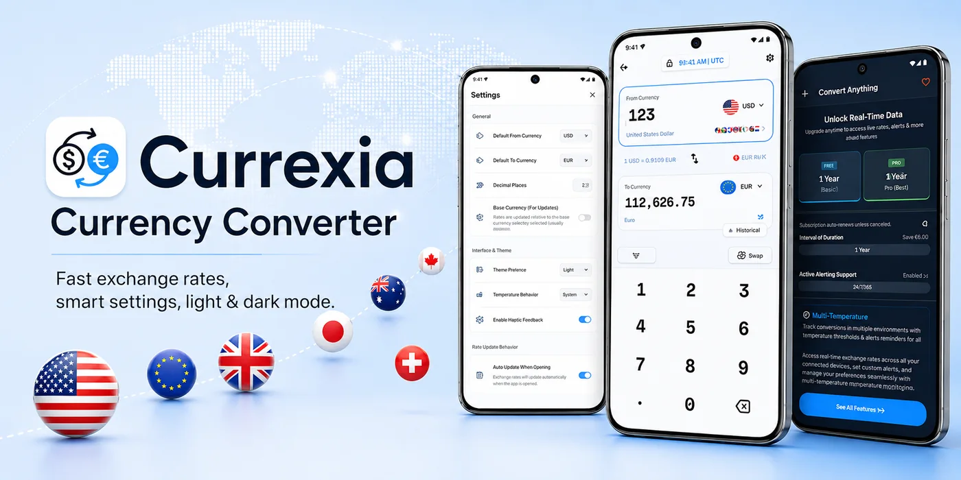 Currexia project preview