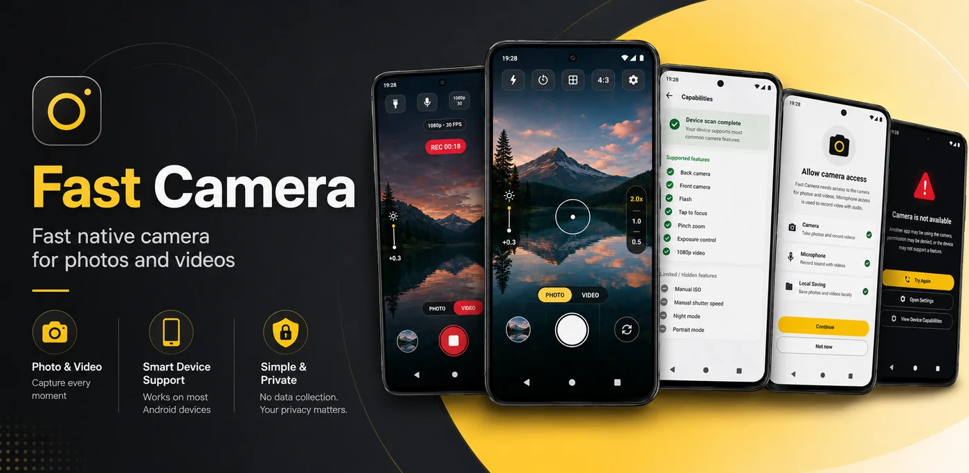 Fast Camera project preview