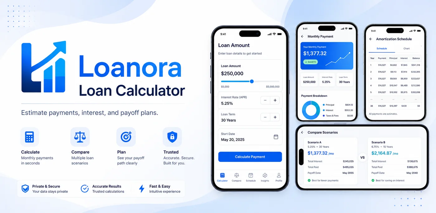 Loanora project preview