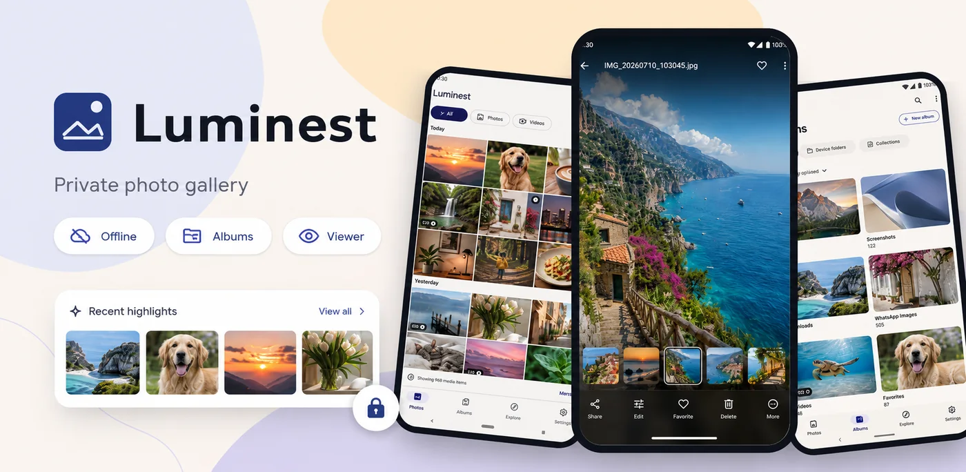 Luminest project preview