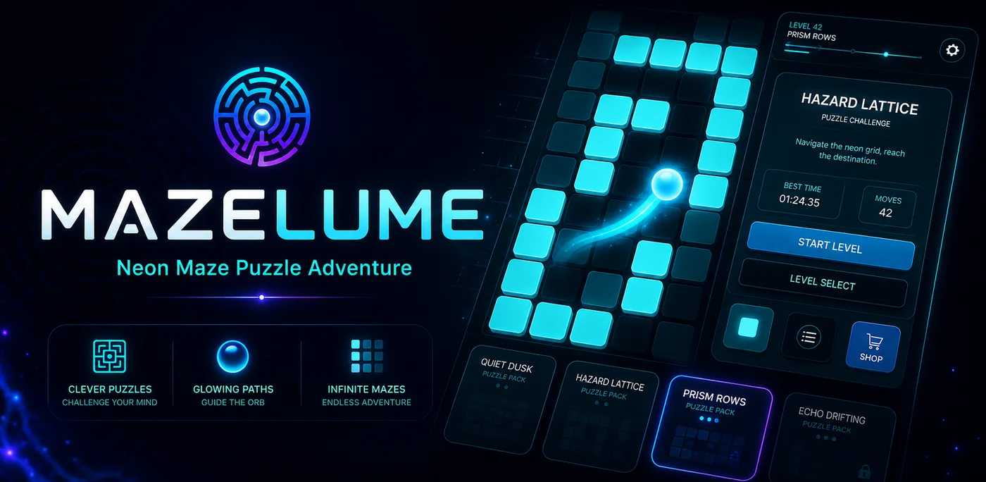 Mazelume project preview