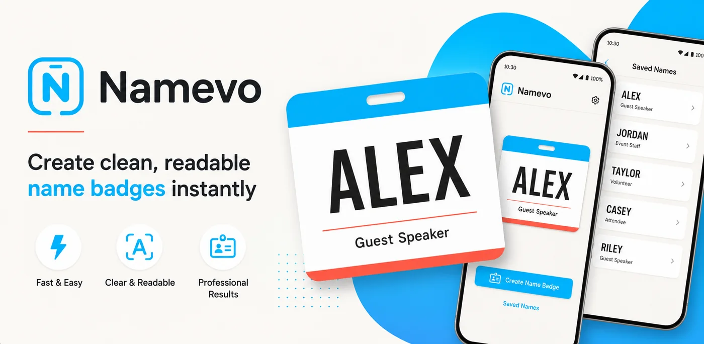 Namevo project preview