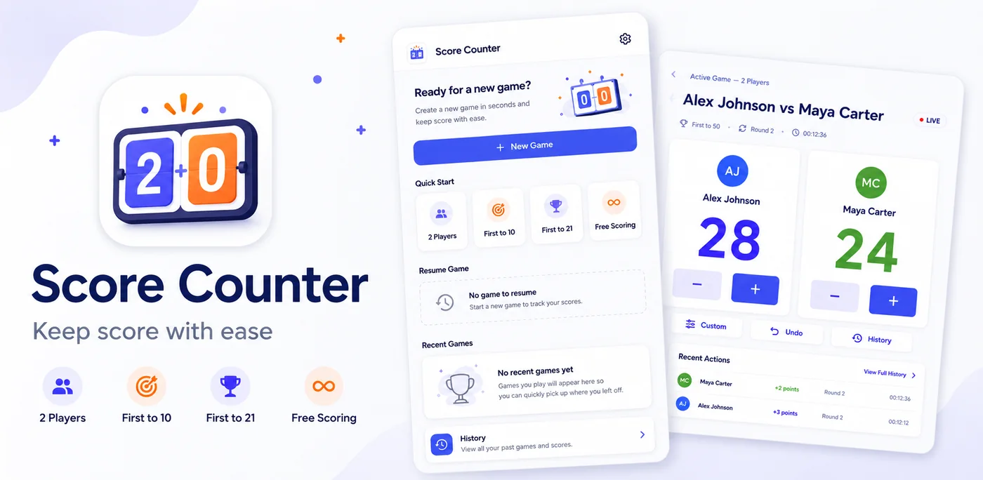 Scoreora project preview