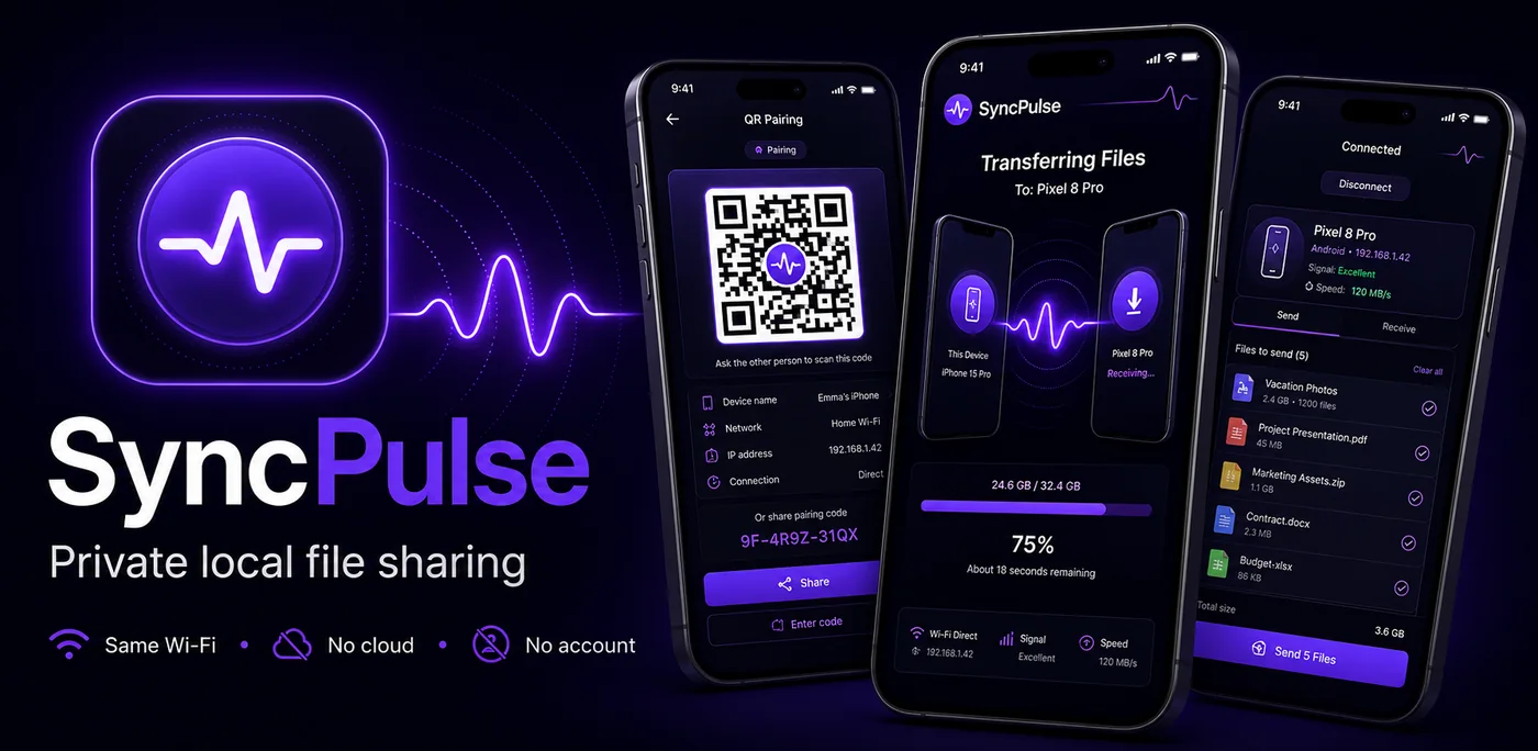 SyncPulse project preview