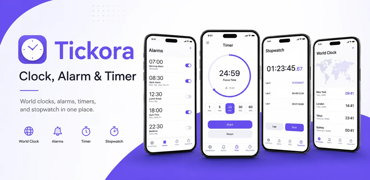 Tickora project preview
