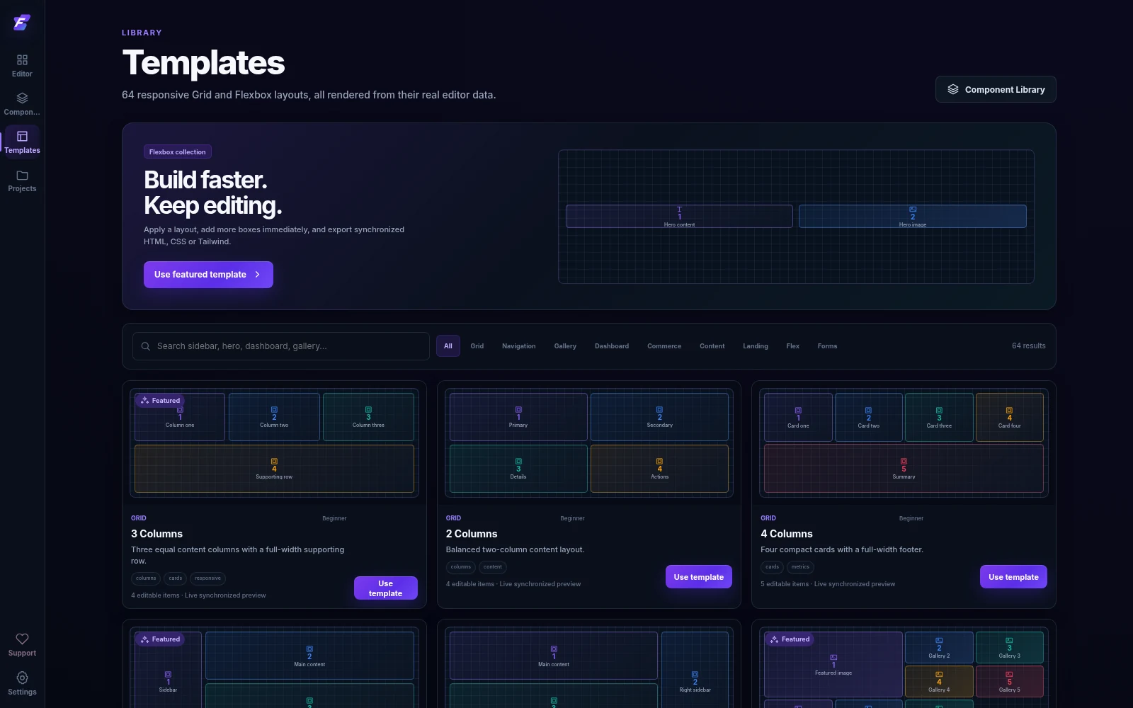 FlexForge: Template library