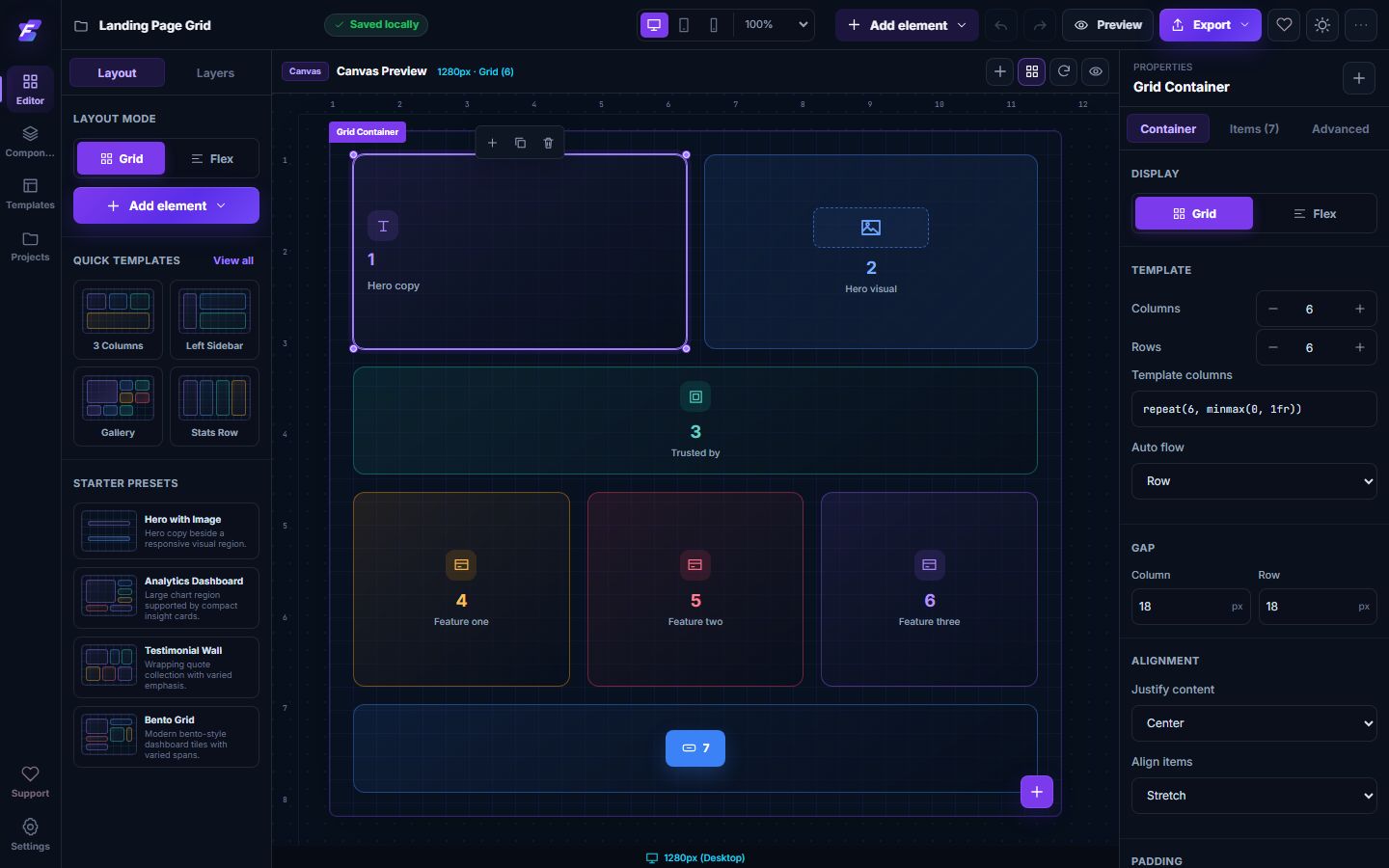 FlexForge project preview