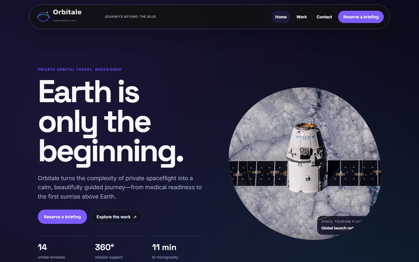 Orbitale project preview