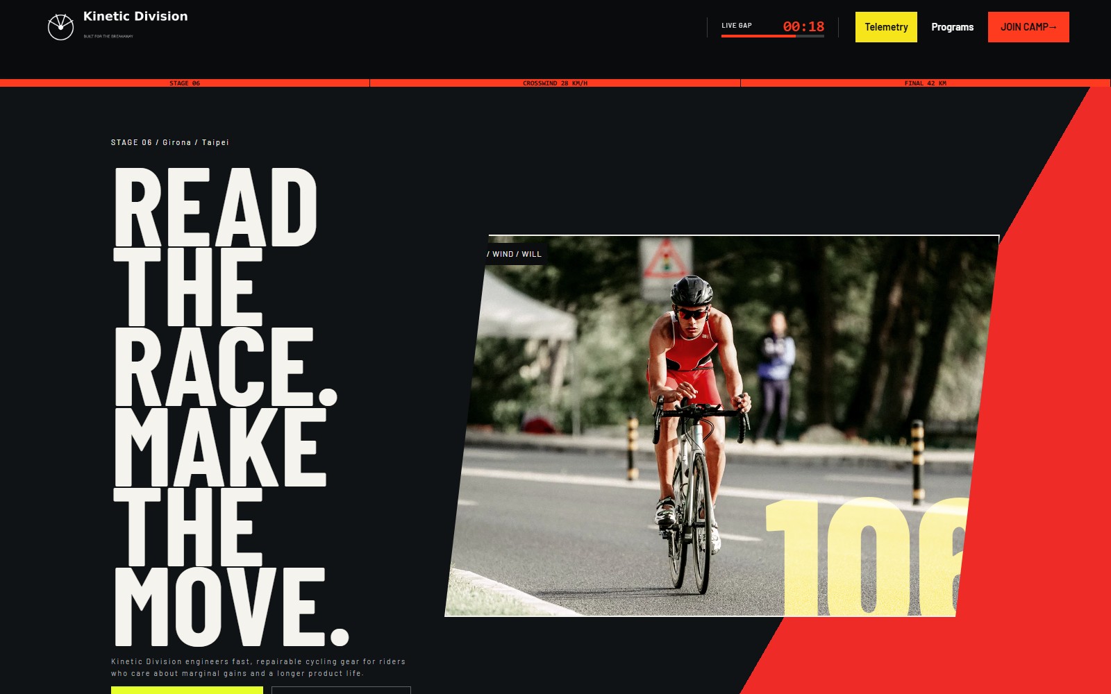Kinetic Division website preview