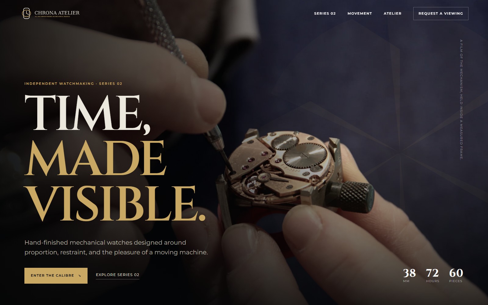 Chrona Atelier website preview