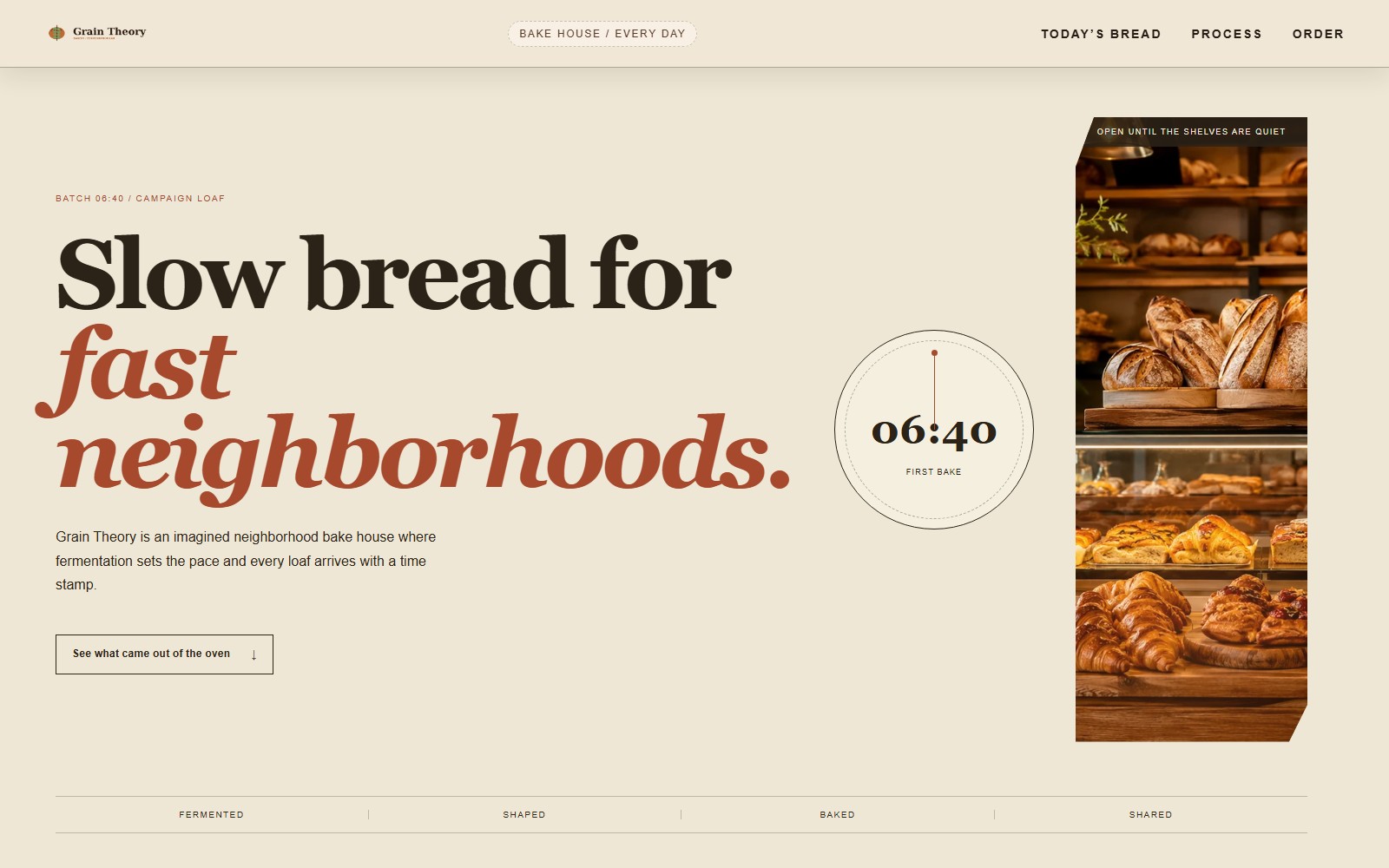 Grain Theory website preview